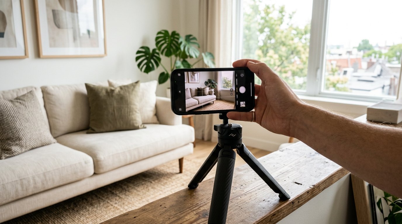 Cómo fotografiar propiedades con el celular: 10 trucos profesionales para inmobiliarias